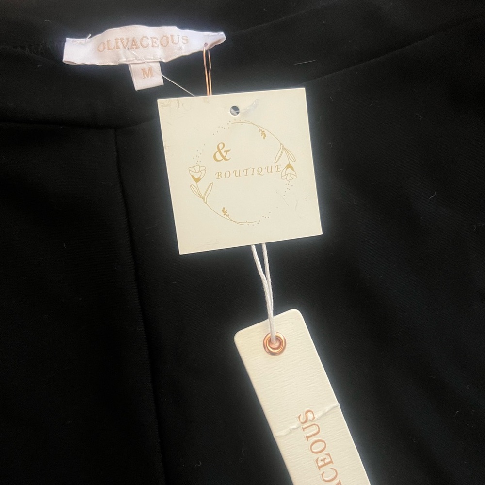 Olivaceous Elegant Black leggings brand new with tags